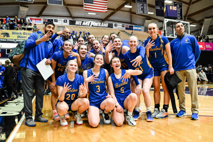 Barlow Tualatin 6A Oregon girls basketball quarterfinal Naji Saker -113